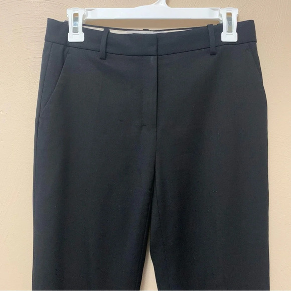 M.M. LaFleur The Mejia Pant Washable Wool Twill in Black Size 0 - Picture 4 of 14